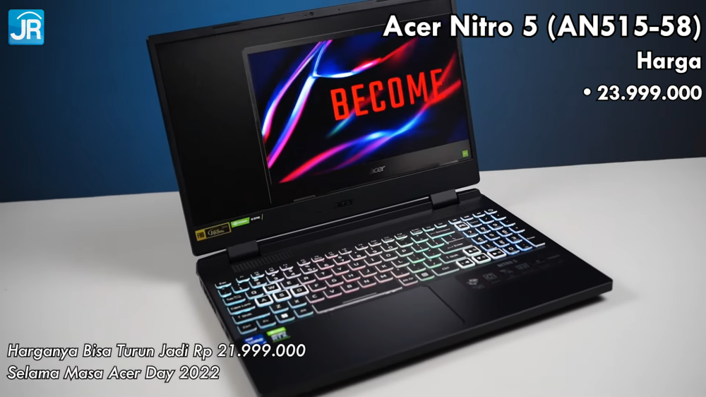 Review Acer Nitro 5 (AN515-58): Desain dan Performa ala Predator, Harga Lebih Murah! 1 Acer Nitro 5 AN515 58 45