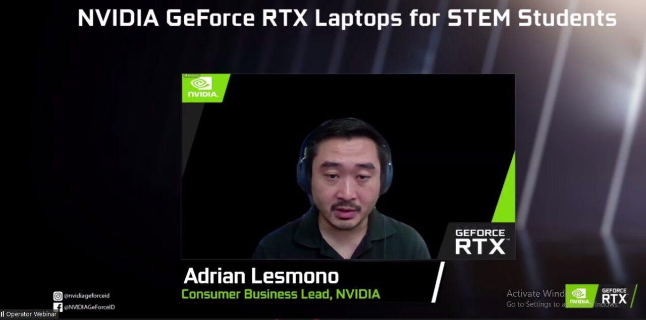 Adrian Lesmono Consumer Business Leader NVIDIA Indonesia