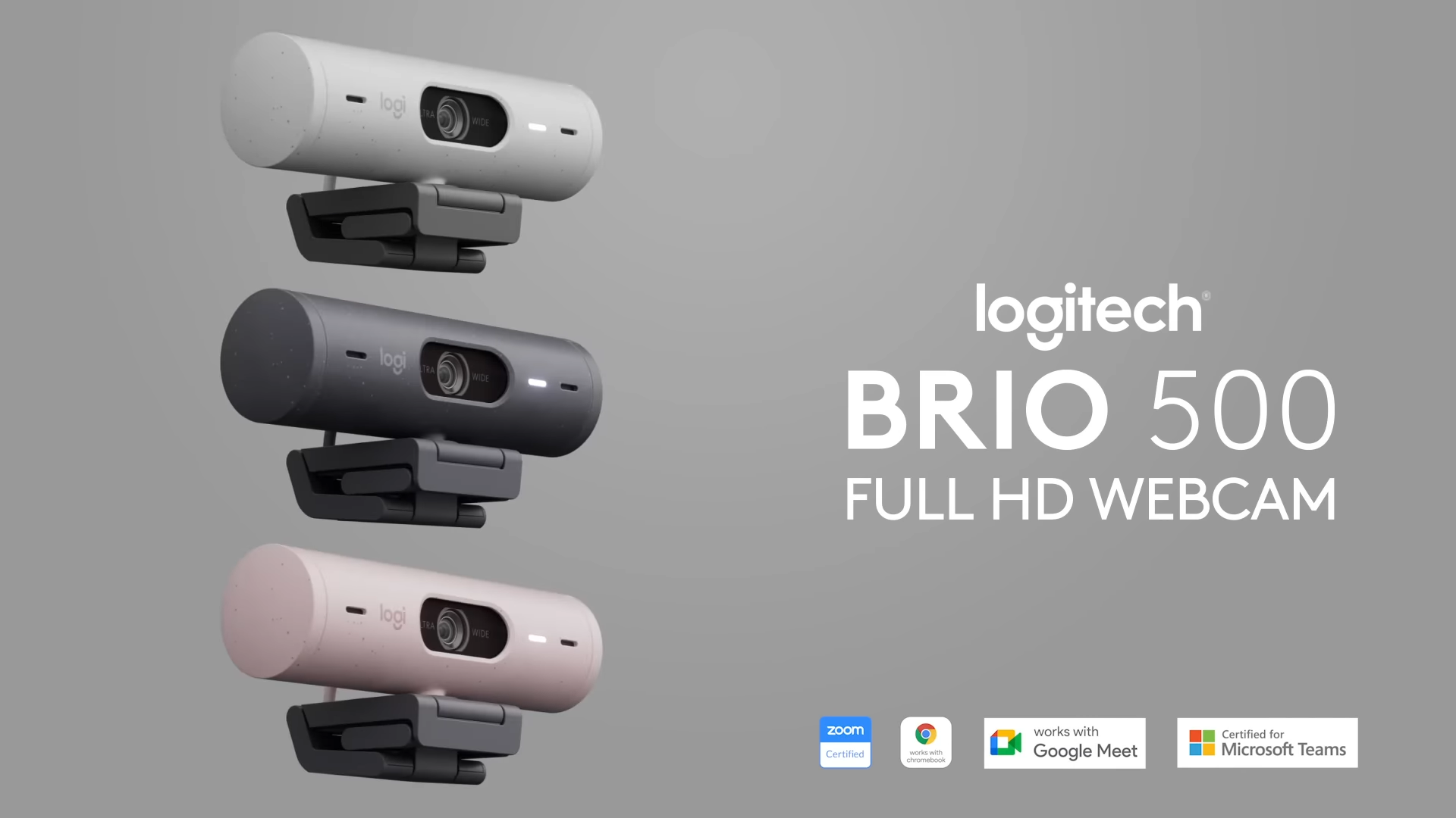 Webcam Logitech Brio 500 Diperkenalkan, Desain Compact dengan Privacy Shutter 12 Logitech Brio 500