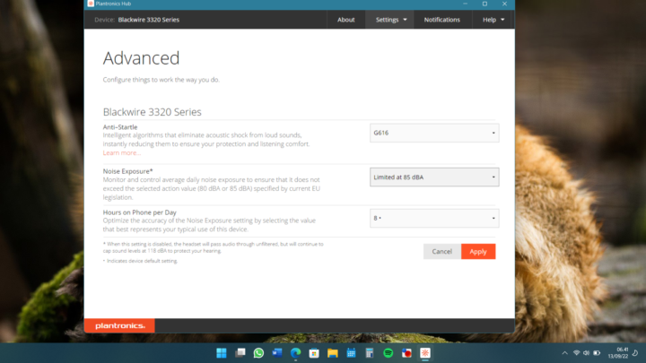 Review Poly Blackwire 3320: Untuk Suara Vokal Terdengar Jelas! 9 Software Plantronics Hub