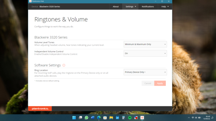 Review Poly Blackwire 3320: Untuk Suara Vokal Terdengar Jelas! 7 Software Plantronics Hub