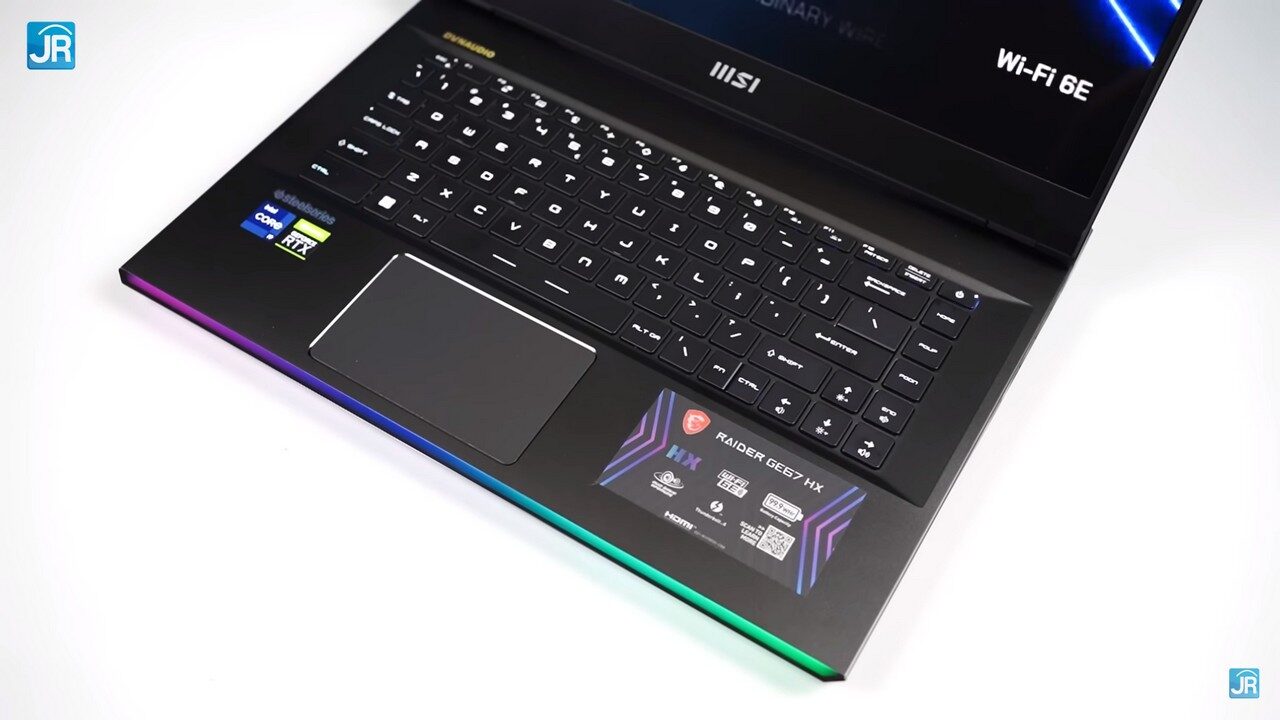 Review MSI Raider GE67 HX: Monster Perfoma yg Lebih Kecil dan Ringan 16 Review MSI Raider GE67 HX