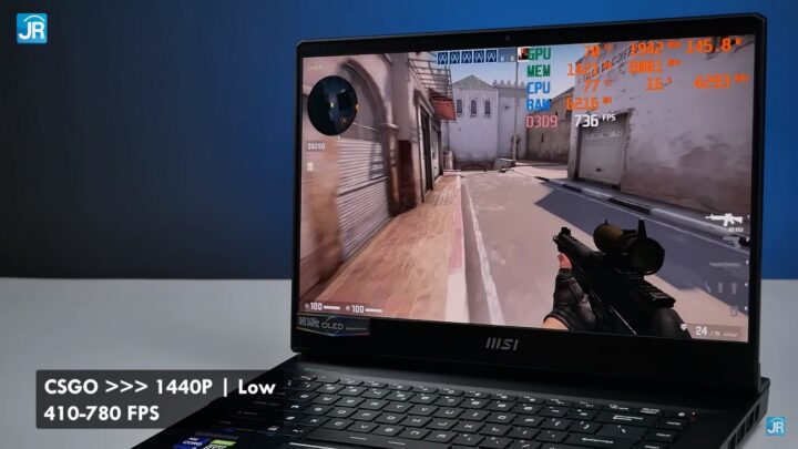 Review MSI Raider GE67 HX: Monster Perfoma yg Lebih Kecil dan Ringan 17 Review MSI Raider GE67 HX 76