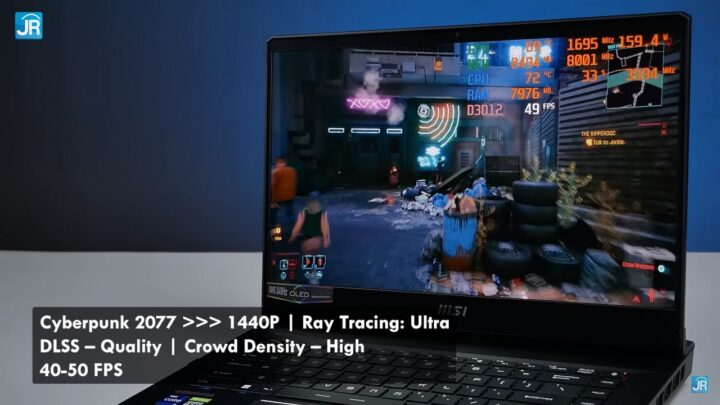 Review MSI Raider GE67 HX: Monster Perfoma yg Lebih Kecil dan Ringan 20 Review MSI Raider GE67 HX 79