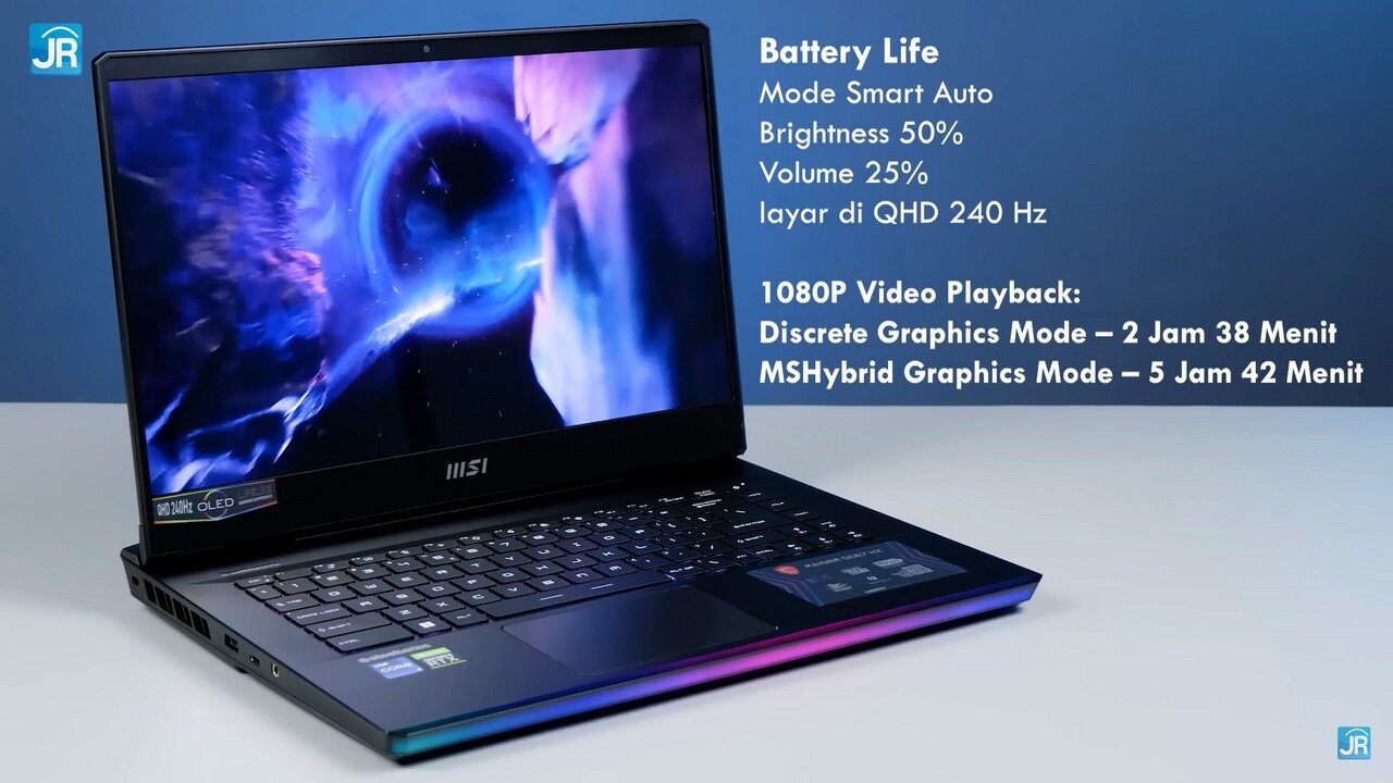 Review MSI Raider GE67 HX: Monster Perfoma yg Lebih Kecil dan Ringan 26 Review MSI Raider GE67 HX 85