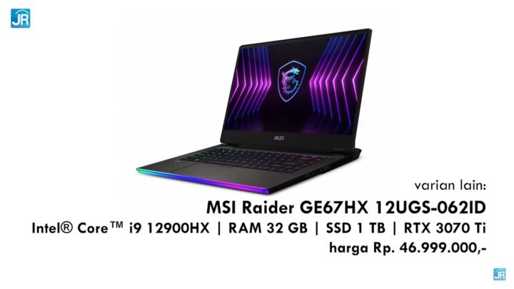 Review MSI Raider GE67 HX: Monster Perfoma yg Lebih Kecil dan Ringan 2 Review MSI Raider GE67 HX 88