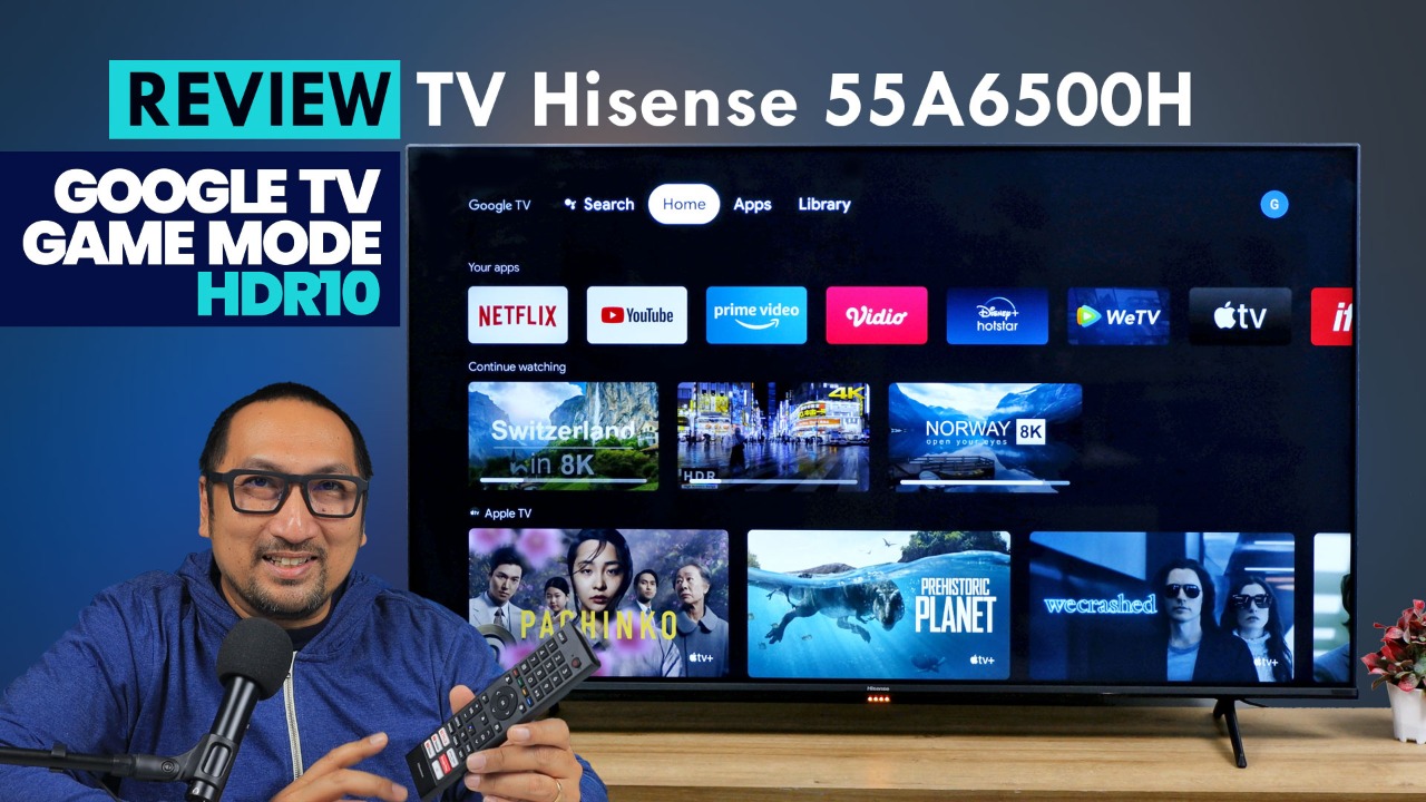 Review Hisense 55A6500H: Google TV Terjangkau dengan Fitur Gaming Modern 5 Hisense 55A6500H