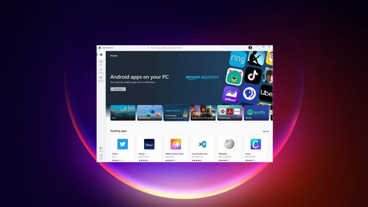 Dukungan Aplikasi Android di Windows 11 Diperluas ke Sejumlah Negara 1 windows 11 android