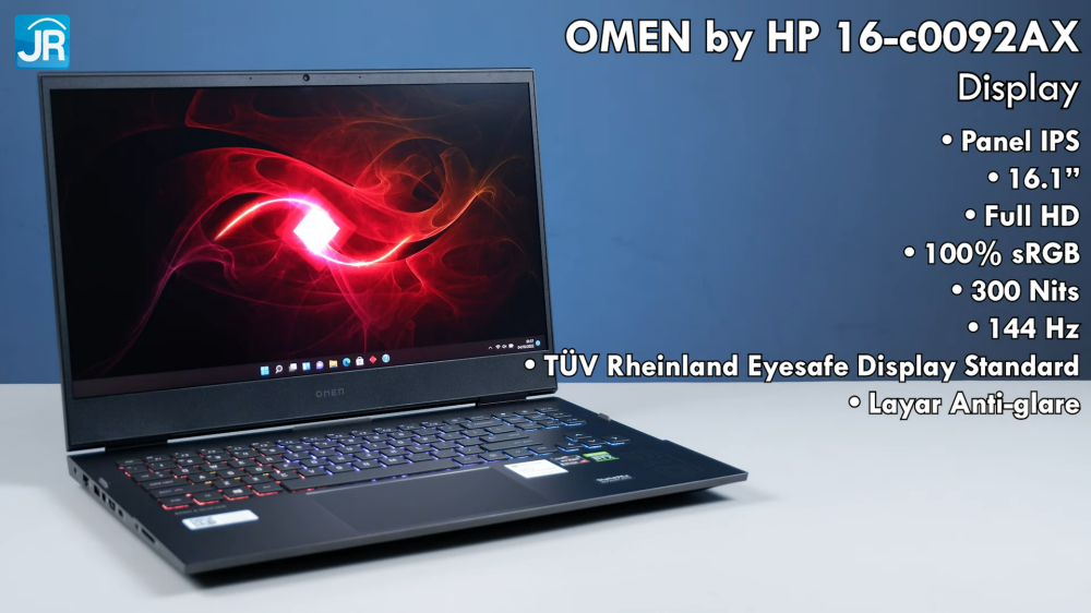 Review OMEN by HP 16 c0092AX (2022): Laptop Gaming Kencang dengan RTX 3070 Murah! 16 OMEN by HP 16 c0092AX 2039