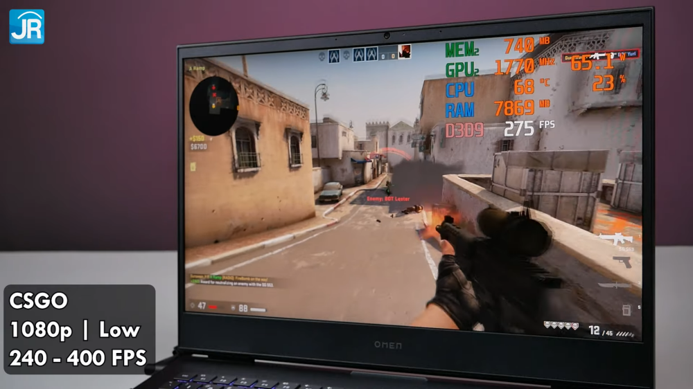 Review OMEN by HP 16 c0092AX (2022): Laptop Gaming Kencang dengan RTX 3070 Murah! 15 OMEN by HP 16 c0092AX 2062