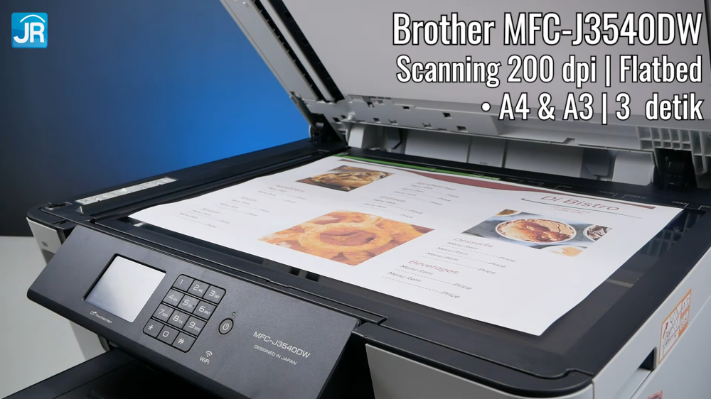 Review Brother MFC-J3540DW: Printer-Scanner Kencang Serba A3, Cetakan Tajam, Multifungsi 10 Review Brother MFC J3540DW 35