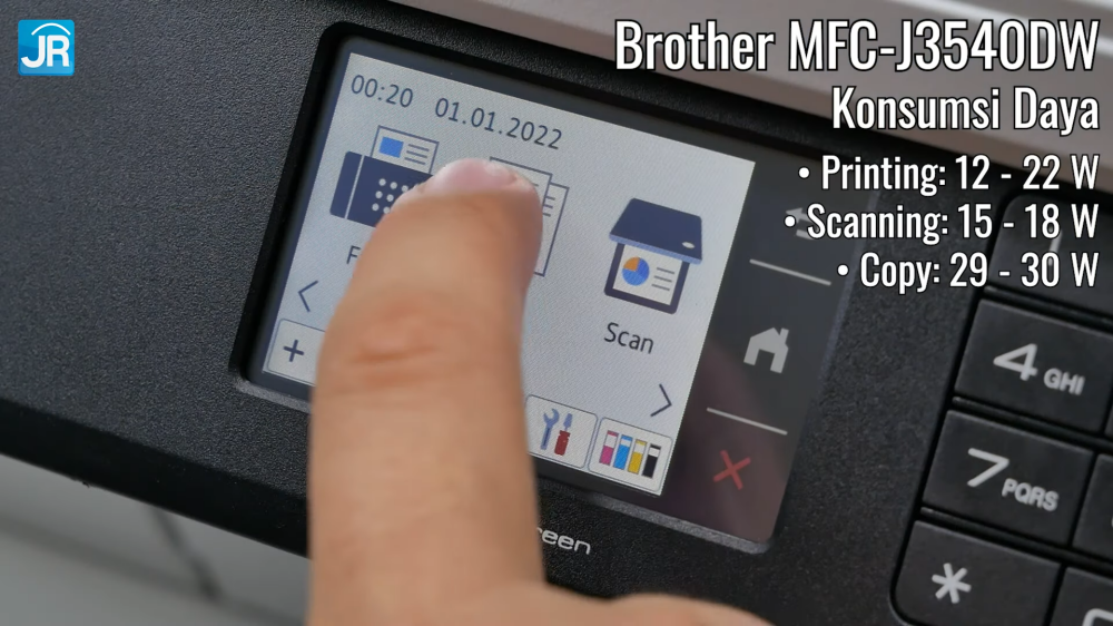 Review Brother MFC-J3540DW: Printer-Scanner Kencang Serba A3, Cetakan Tajam, Multifungsi 11 Review Brother MFC J3540DW 36