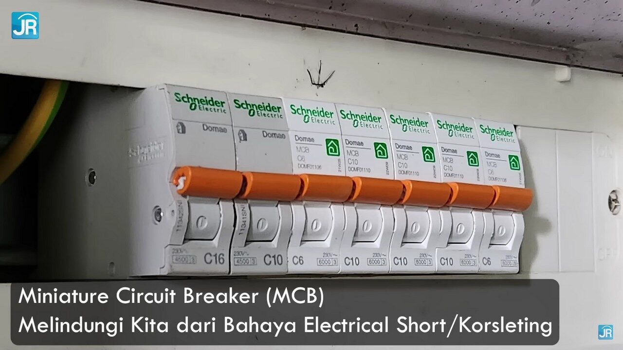 Review Schneider Domae ELCB dan RCBO: Supaya Aman dari Bahaya Kesetrum! 2 MCB schneider