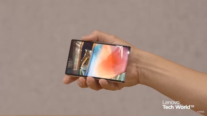 Lenovo Pamer Smartphone dan Laptop Layar Gulung Di Lenovo Tech World 2022 2 Lenovo layar gulung
