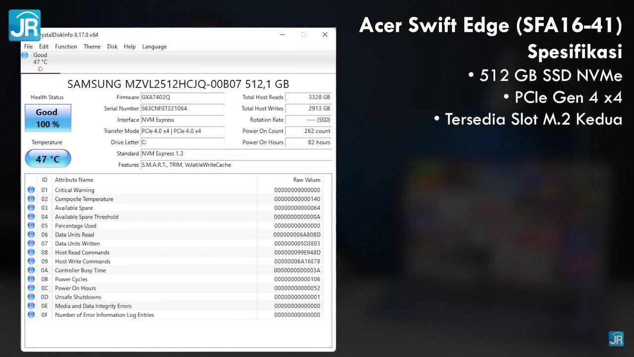 Review Acer Swift Edge: Laptop 16 Inci Paling Ringan & Kencang, Dengan Ryzen 6000 Series + DDR5 5 review Acer Swift Edge 12