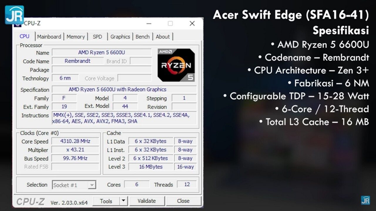 Review Acer Swift Edge: Laptop 16 Inci Paling Ringan & Kencang, Dengan Ryzen 6000 Series + DDR5 2 review Acer Swift Edge 8