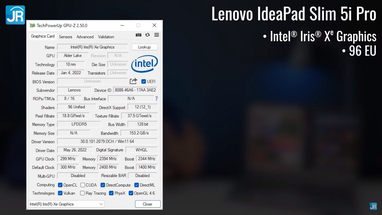 Review Lenovo IdeaPad Slim 5i Pro (2022): Ringkas, Performa Kelas Atas dengan RTX 2050 3 review Ideapad Slim 5i Pro