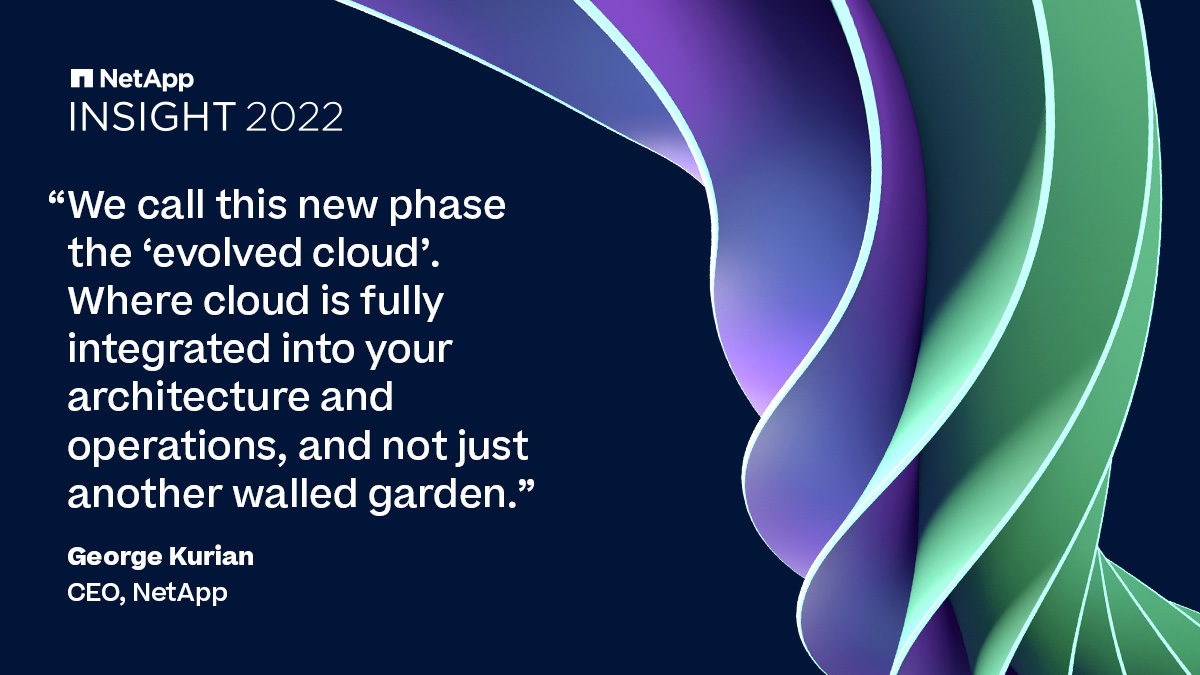 Direct Release: Diluncurkannya NetApp BlueXP: Pengalaman Data Terpadu untuk Evolusi Cloud 3 BlueXP Announcement Image 1 Quote by George Kurian