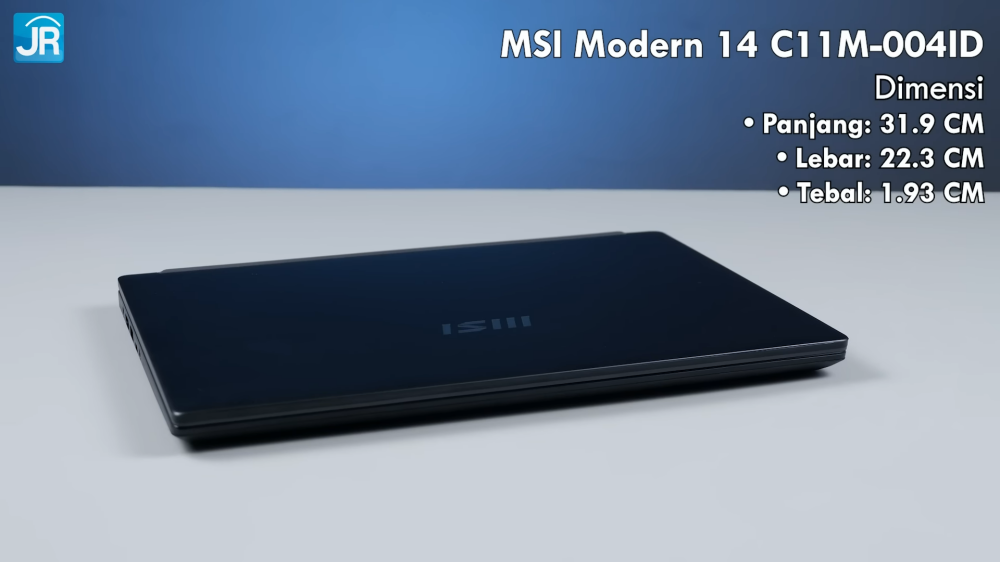Review MSI Modern 14 C11M-004ID: Laptop Kerja yg Murah dan Kencang! 11 MSI Modern 14 C11M 004ID 12