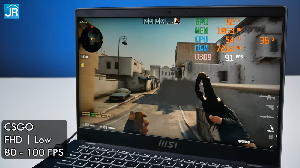 Review MSI Modern 14 C11M-004ID: Laptop Kerja yg Murah dan Kencang! 10 MSI Modern 14 C11M 004ID 33