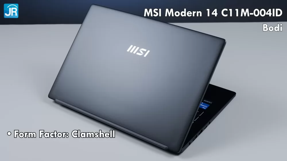 Review MSI Modern 14 C11M-004ID: Laptop Kerja yg Murah dan Kencang! 8 MSI Modern 14 C11M 004ID 9