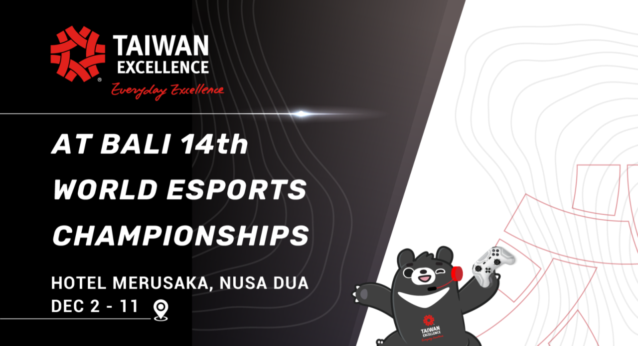 Taiwan Excellence Dukung Event IESF World Esports Championship 2022 di Bali 1 Taiwan Exellence IESF Bali