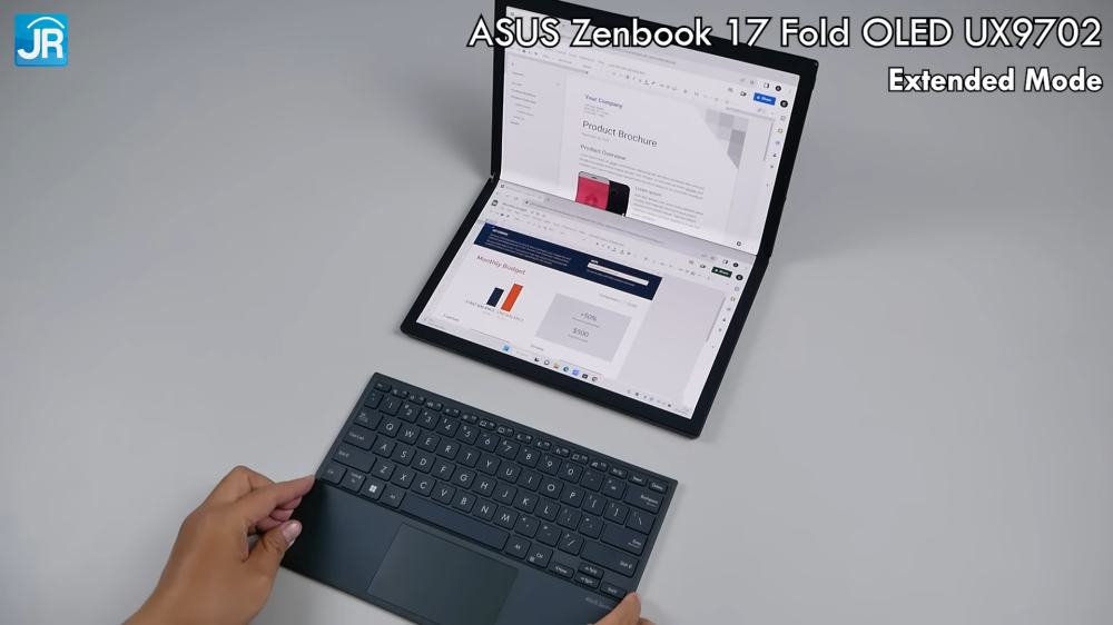 Review: ASUS Zenbook 17 Fold OLED UX9702: Laptop Layar Sentuh dan Lipat 17 ASUS Zenbook 17 Fold OLED UX9702 19