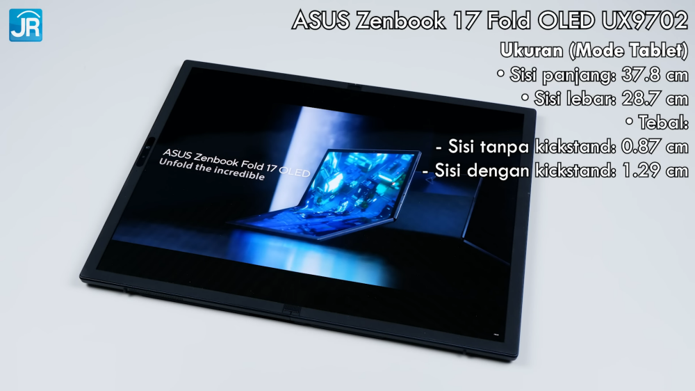Review: ASUS Zenbook 17 Fold OLED UX9702: Laptop Layar Sentuh dan Lipat 17 ASUS Zenbook 17 Fold OLED UX9702 24