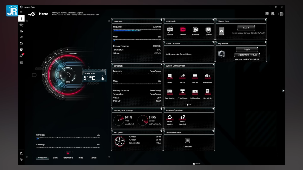 Review ASUS ROG Zephyrus Duo 16 2022 (GX650R): Laptop Spesifikasi Monster dengan 2 Layar yang Irit! 1 Laptop Spesifikasi Monster dgn 2 Layar yg Irit Review ASUS ROG Zephyrus Duo 16 2022 GX650R 11 50 screenshot