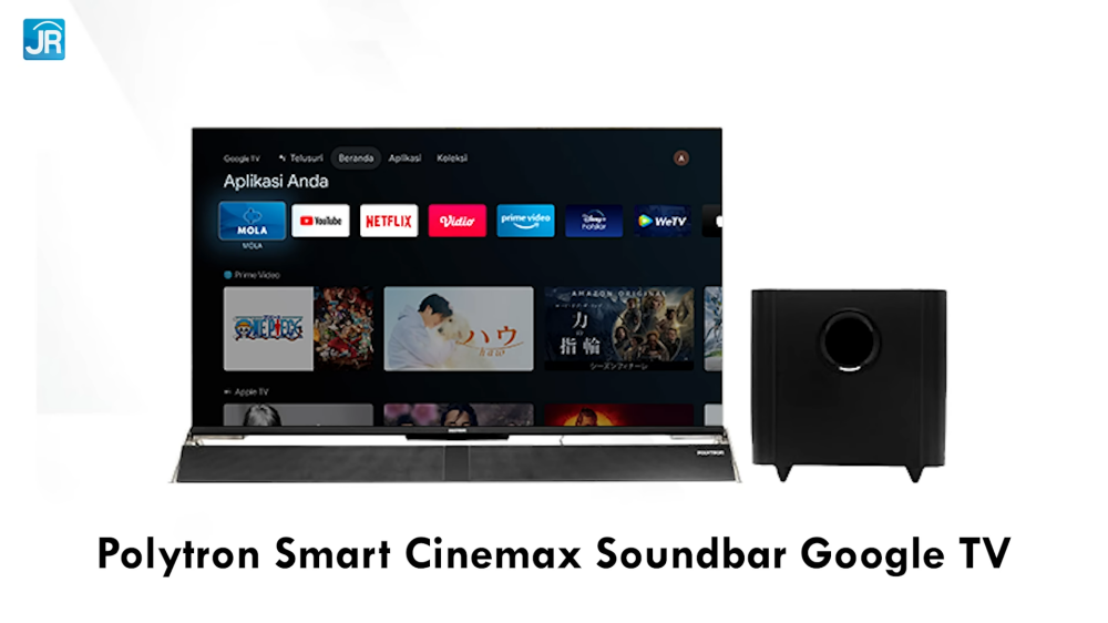 Polytron Smart Cinemax Soundbar Google TV PLD 50BUG5959: SmartTV 4K Murah dengan Audio Terbaik? 1 Polytron Smart Cinemax Soundbar Google TV PLD 50BUG5959