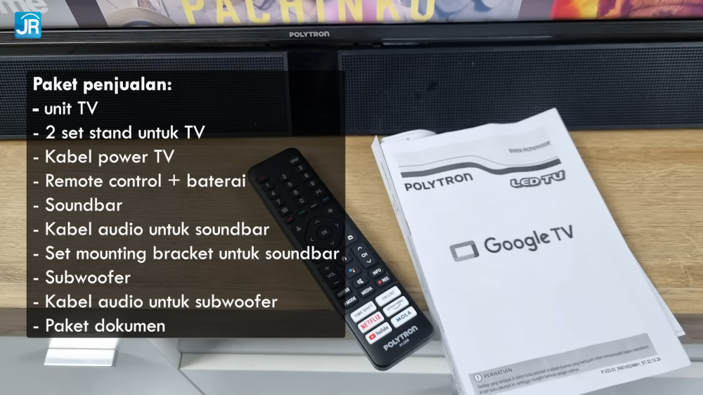 Polytron Smart Cinemax Soundbar Google TV PLD 50BUG5959: SmartTV 4K Murah dengan Audio Terbaik? 4 Polytron Smart Cinemax Soundbar Google TV PLD 50BUG5959 6