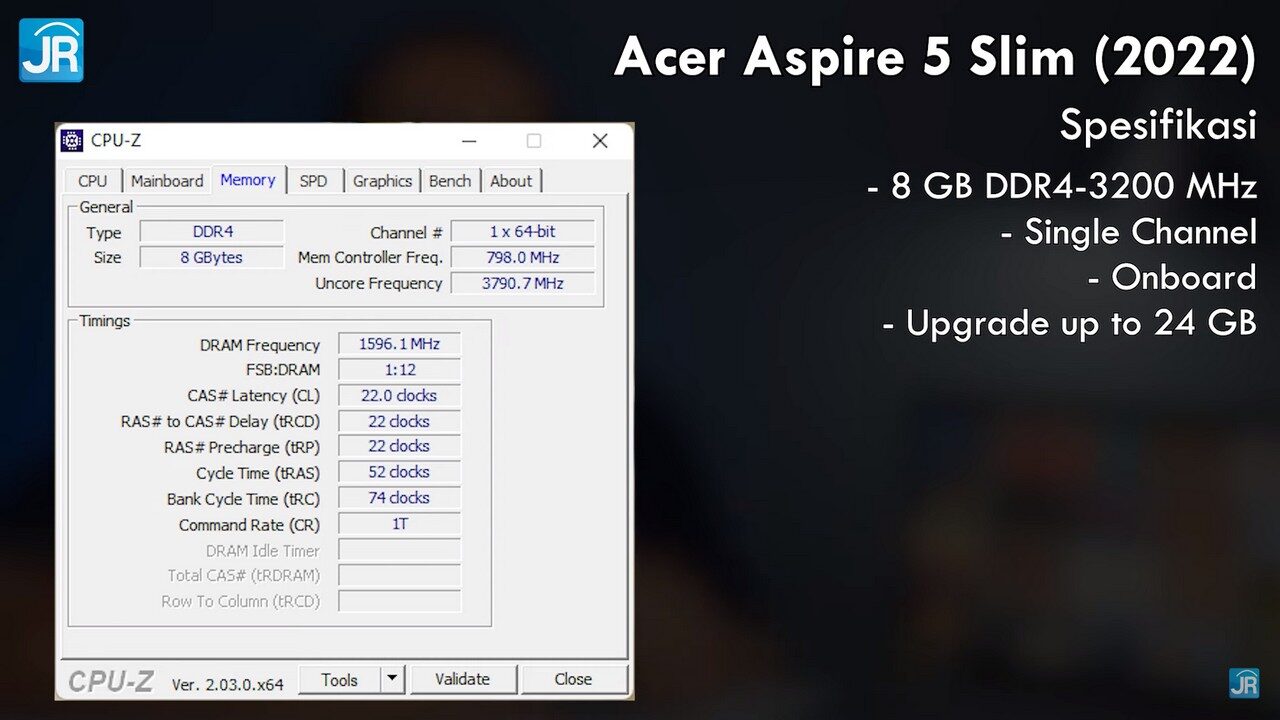 Review Acer Aspire 5 Slim 2022: Laptop Kencang yang Serba Bisa! 3 Review Acer Aspire 5 Slim 2022 7
