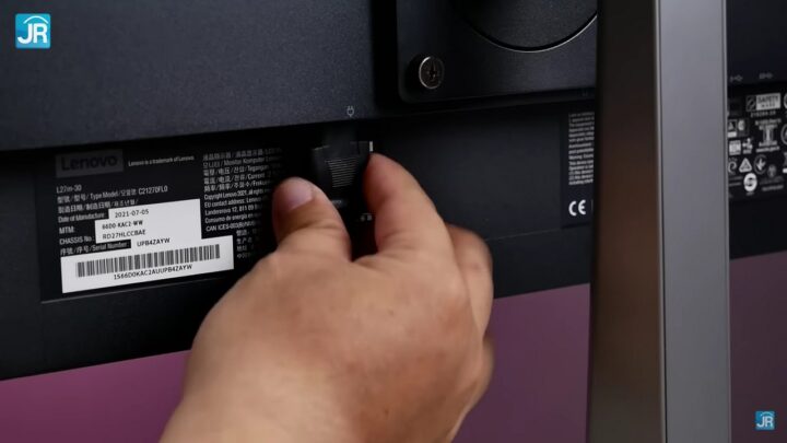 Review Monitor Lenovo L27m-30: Charging Laptop, Mode Portrait/Vertikal, USB Hub 1 Review Monitor Lenovo L27m 30 21