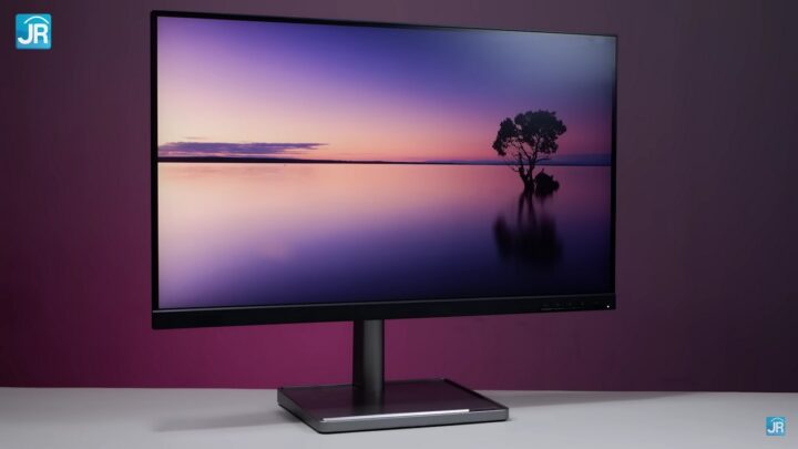 Review Monitor Lenovo L27m-30: Charging Laptop, Mode Portrait/Vertikal, USB Hub 6 Review Monitor Lenovo L27m 30 26 1