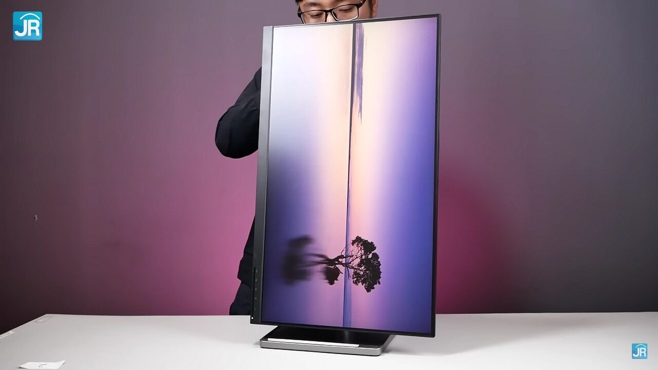 Review Monitor Lenovo L27m-30: Charging Laptop, Mode Portrait/Vertikal, USB Hub 9 Review Monitor Lenovo L27m 30 30