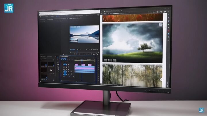 Review Monitor Lenovo L27m-30: Charging Laptop, Mode Portrait/Vertikal, USB Hub 10 Review Monitor Lenovo L27m 30 31