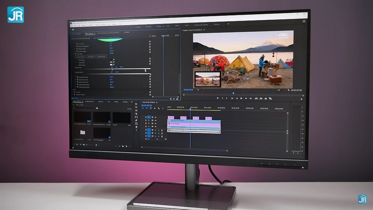 Review Monitor Lenovo L27m-30: Charging Laptop, Mode Portrait/Vertikal, USB Hub 16 Review Monitor Lenovo L27m 30 38