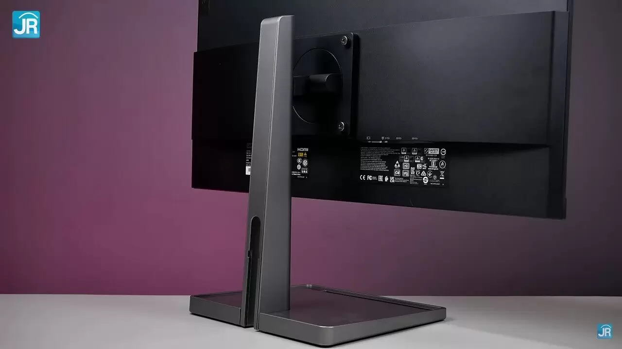Review Monitor Lenovo L27m-30: Charging Laptop, Mode Portrait/Vertikal, USB Hub 5 Review Monitor Lenovo L27m 30 6