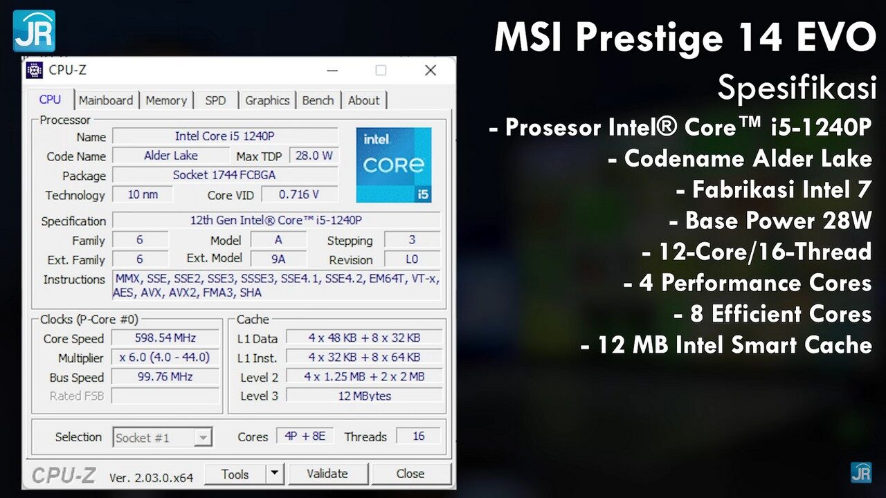 Review MSI Prestige 14 Evo A12M: EVO Core i5 Terjangkau, Fitur Segudang! 2 Review MSI Prestige 14 EVO