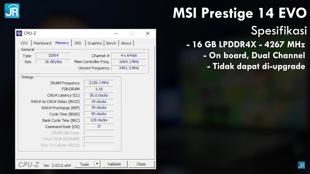 Review MSI Prestige 14 Evo A12M: EVO Core i5 Terjangkau, Fitur Segudang! 4 Review MSI Prestige 14 EVO