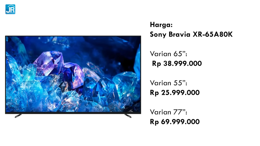 Review Sony Bravia XR 65A80K: TV OLED Terbaik Sony? Pakai AI Jadi Makin Keren 1 Sony Bravia XR 65A80K 44