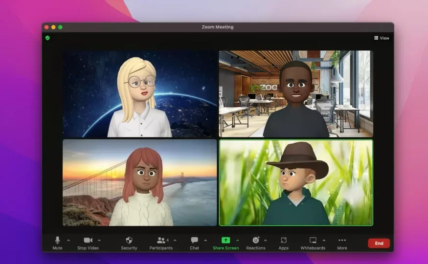 Fitur Avatar Dihadirkan di Zoom Meeting, Buat Tampilan Pengguna Jadi Kartun 1 4942d220 8d41 11ed 95e2 b4e1e98f1299.cf