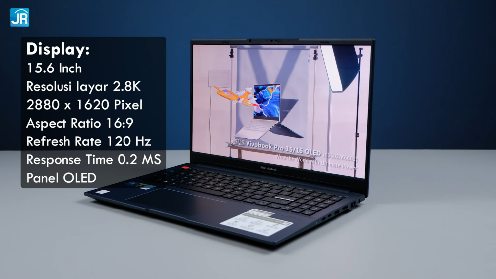 Review ASUS Vivobook Pro 15 OLED (K6502ZC): Komplit dan Kencang untuk Content Creator 15 ASUS Vivobook Pro 15 OLED K6502ZC 19