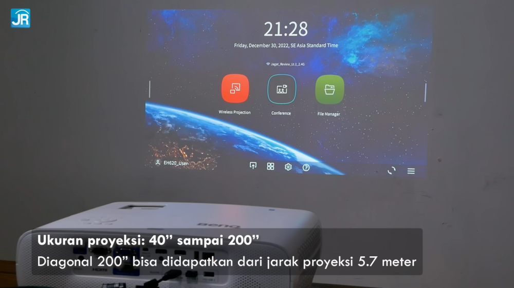 Review BenQ EH620: Smart Projector Pakai Windows 11! 19 BenQ EH620 25