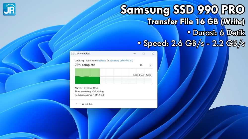 Review Samsung 990 PRO 1TB: Kencang, Konsisten dan Bisa Diandalkan 6 Kencang Konsisten dan Bisa Diandalkan Review Samsung 990 PRO 1TB 7 27 screenshot