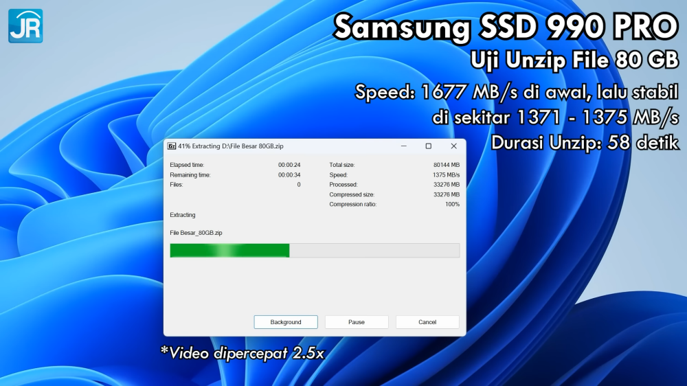 Review Samsung 990 PRO 1TB: Kencang, Konsisten dan Bisa Diandalkan 10 Kencang Konsisten dan Bisa Diandalkan Review Samsung 990 PRO 1TB 8 42 screenshot