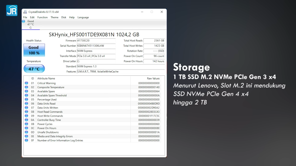 Review Lenovo ThinkPad P16s Gen 1 (21BT-006BID): Mobile Workstation Komplit, Kencang, & Terjangkau 8 Lenovo ThinkPad P16s Gen 1 10