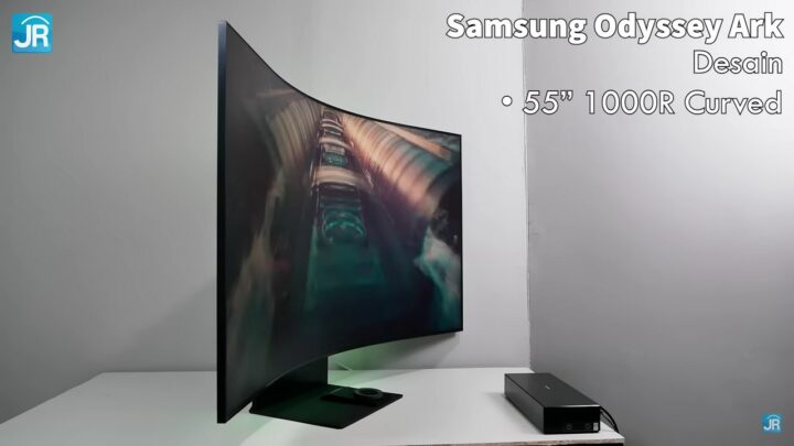 Review Samsung Odyssey Ark 55 inci