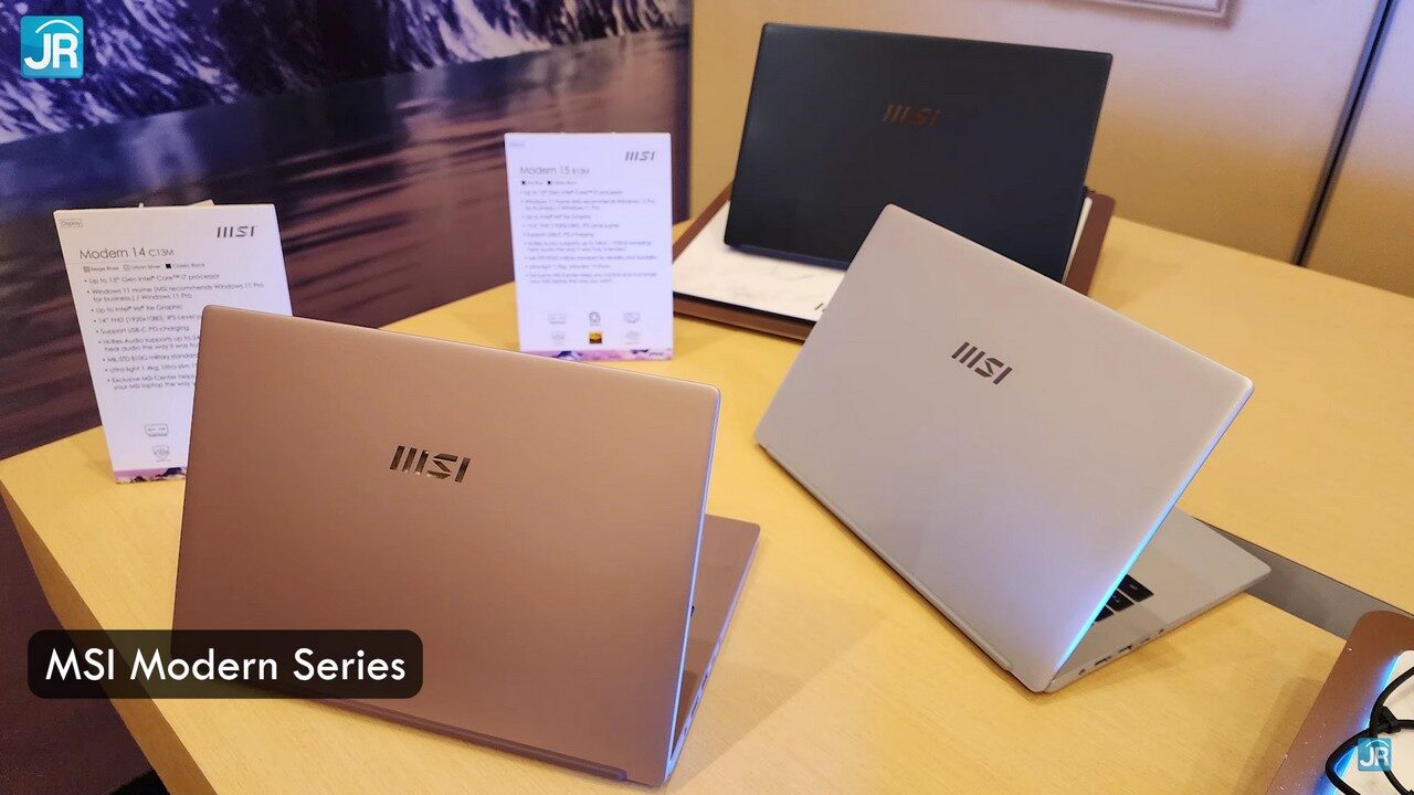 MSI Modern dan Summit
