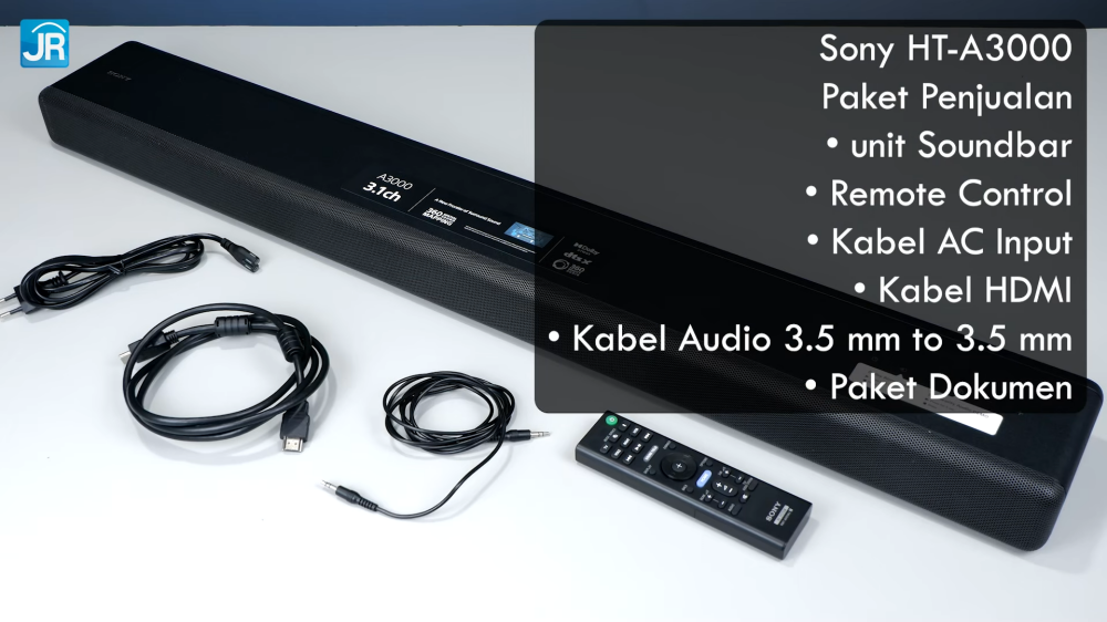 Review Soundbar Sony HT A3000: Sensasi Suara ala Bioskop di Rumah 3 Soundbar Sony HT A3000 4